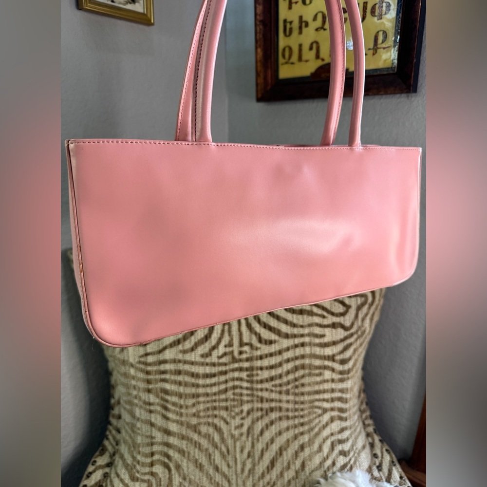 Furla Blush Pink Structured Leather Tote - Picture 3 of 6